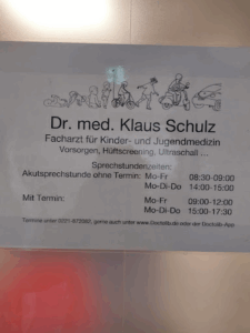 Dr. med. Klaus Schulz