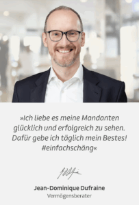 Finanzcoach & Repräsentanz für Deutsche Vermögensberatung AG Jean-Dominique Dufraine