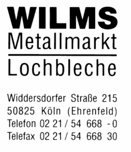 Wilms Metallmarkt Lochbleche